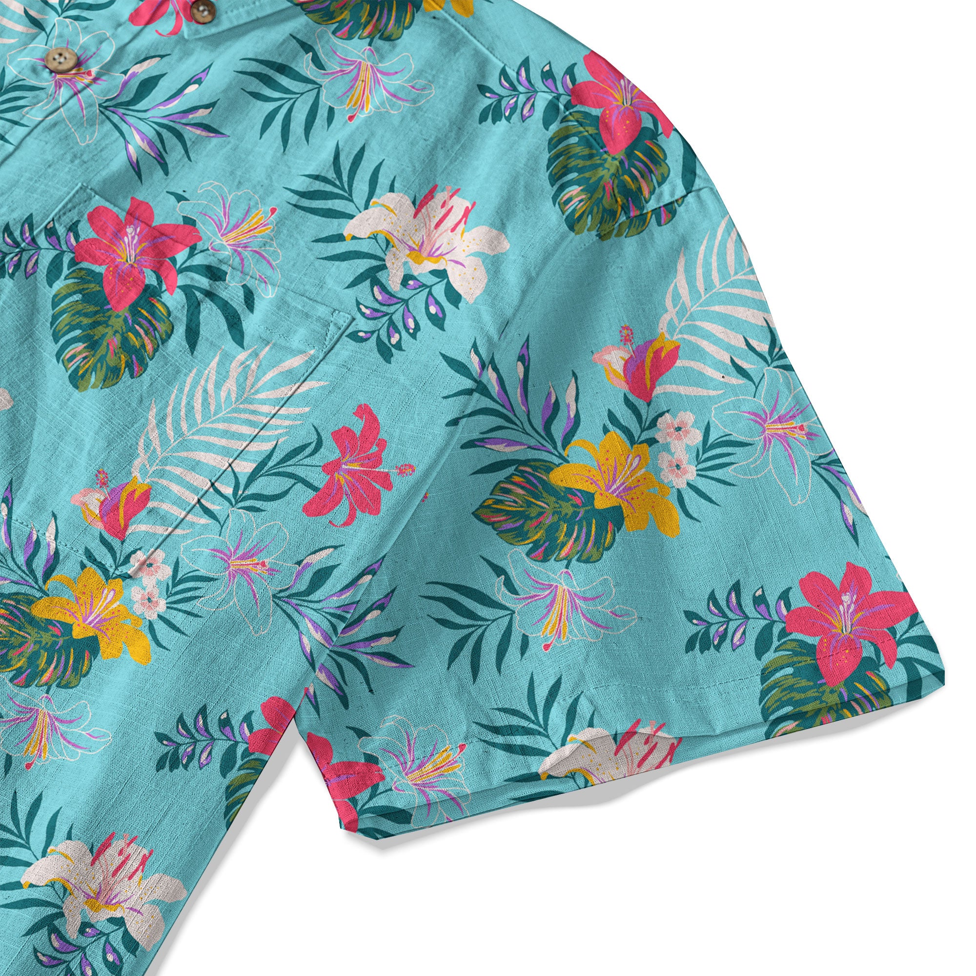 Hibiscus Flowers Hawaiian Shirt 2