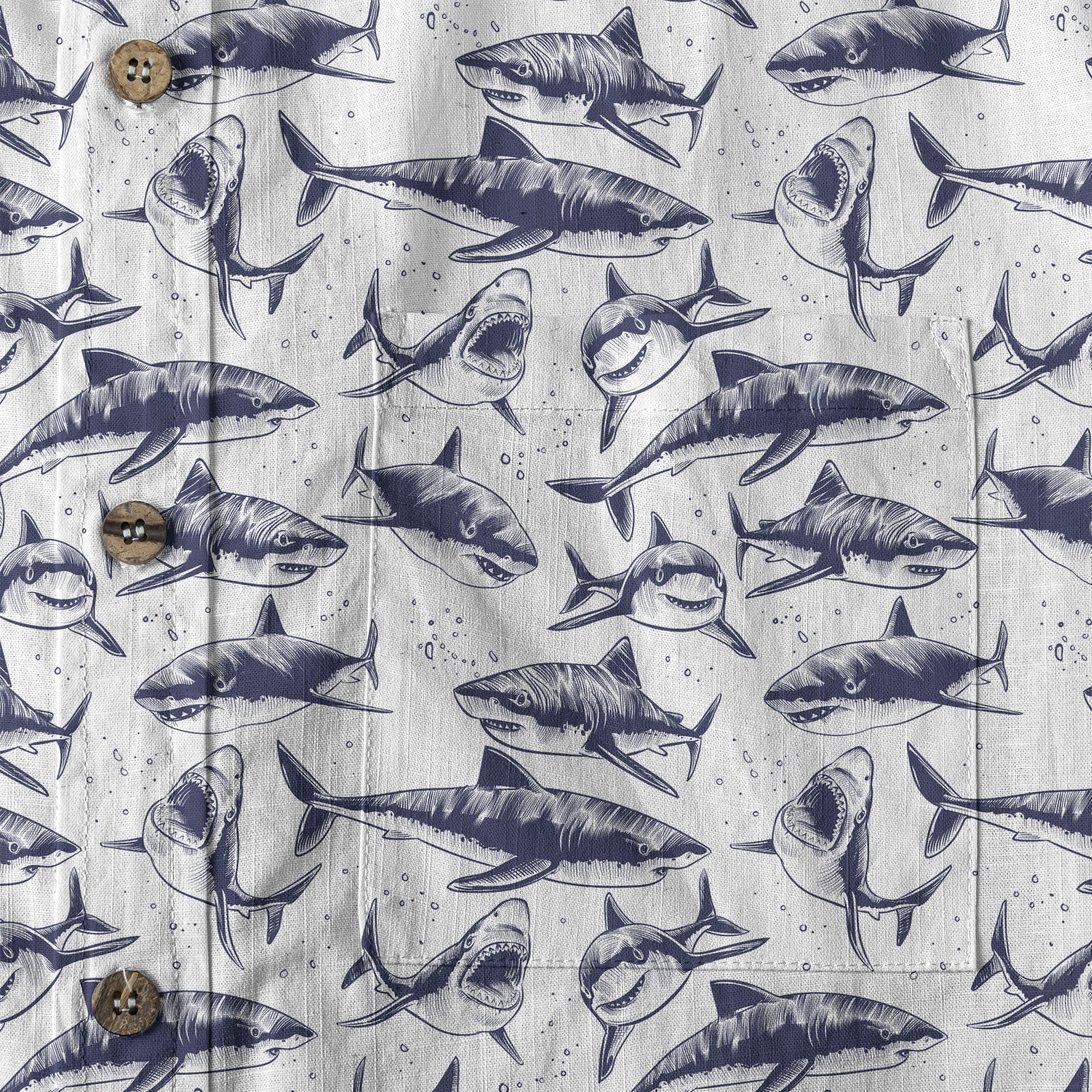 Beach Party Shark Hawaiian Shirt, Shark Hawaii Shirt