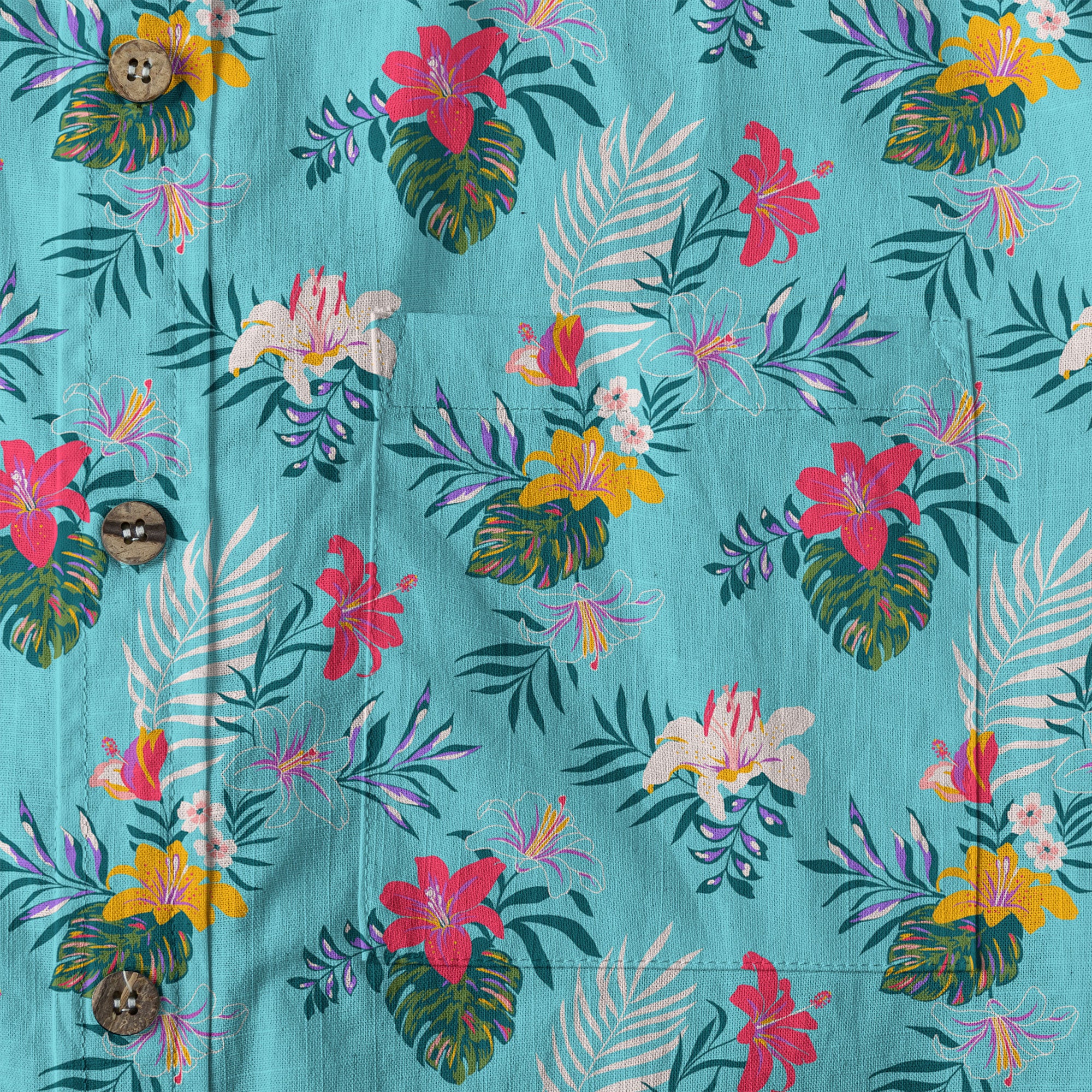 Hibiscus Flowers Hawaiian Shirt 3