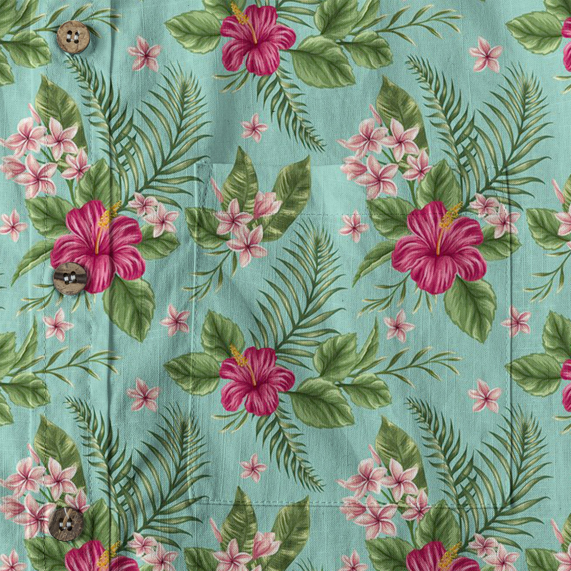 Summer Vibes Aloha Hawaii Shirt, Hibiscus Flowers Hawaiian Shirt
