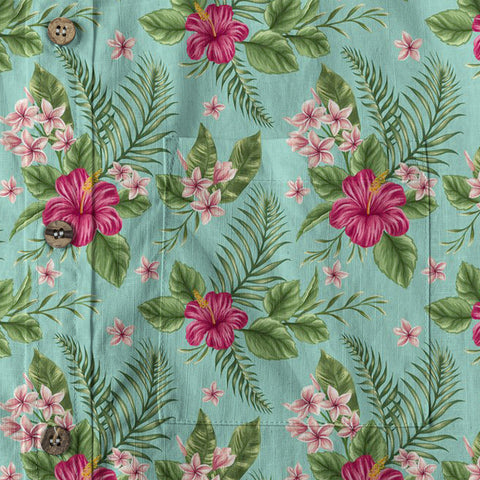 Summer Vibes Aloha Hawaii Shirt, Hibiscus Flowers Hawaiian Shirt