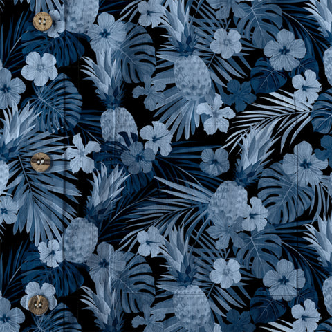 Summer Vibes Aloha Hawaii Shirt, Hibiscus Pineapple Hawaiian Shirt