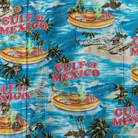Gulf Of Mexico Hawaiian Shirt For Men Women, Mexico Gulf Coast Button Down Shirt
