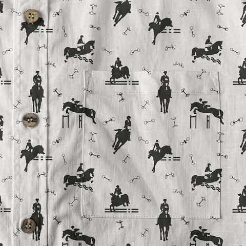 Horseshoes Rose Kentucky Hawaiian Shirt Derby Day