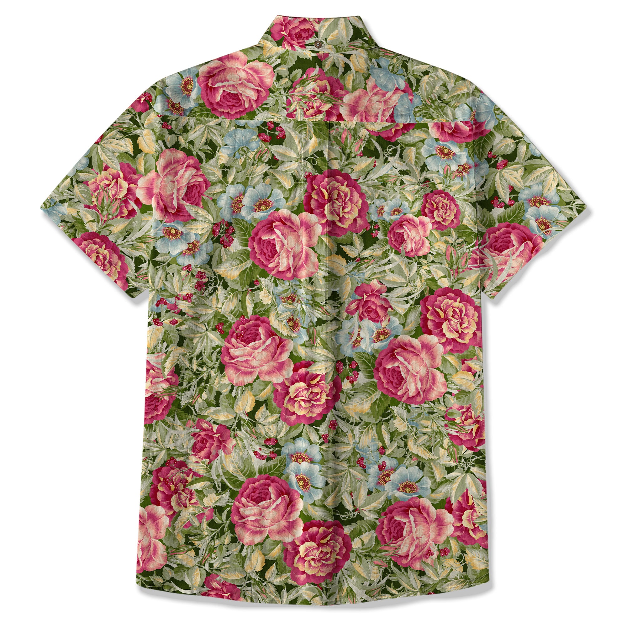 Personalized Hawaiian Shirt with Photo, Custom Hawaiian Shirt,Vacation Tropical Pattern Shirt for Men Women - The Palmix