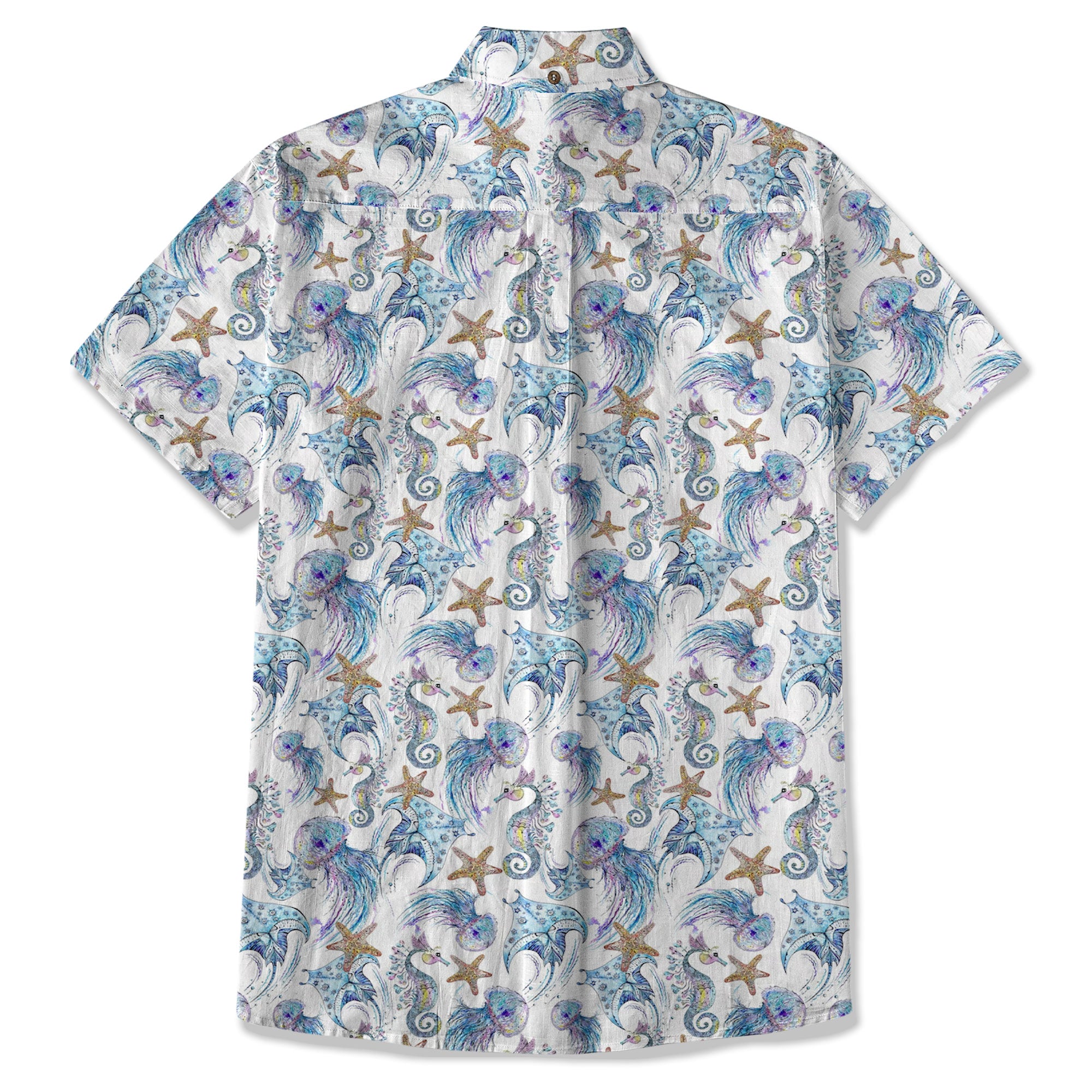 Ocean Animal Aloha Hawaiian Shirt, Sea Life Hawaii Shirt - The Palmix