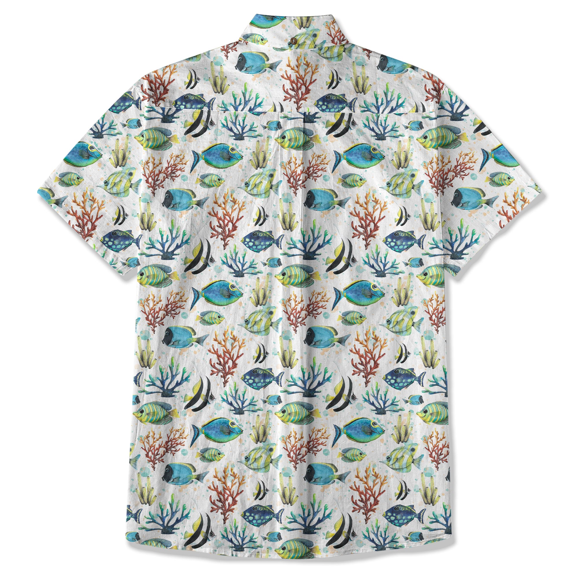 Ocean Animal Aloha Hawaiian Shirt, Sea Life Button Up Hawaii Shirt - The Palmix