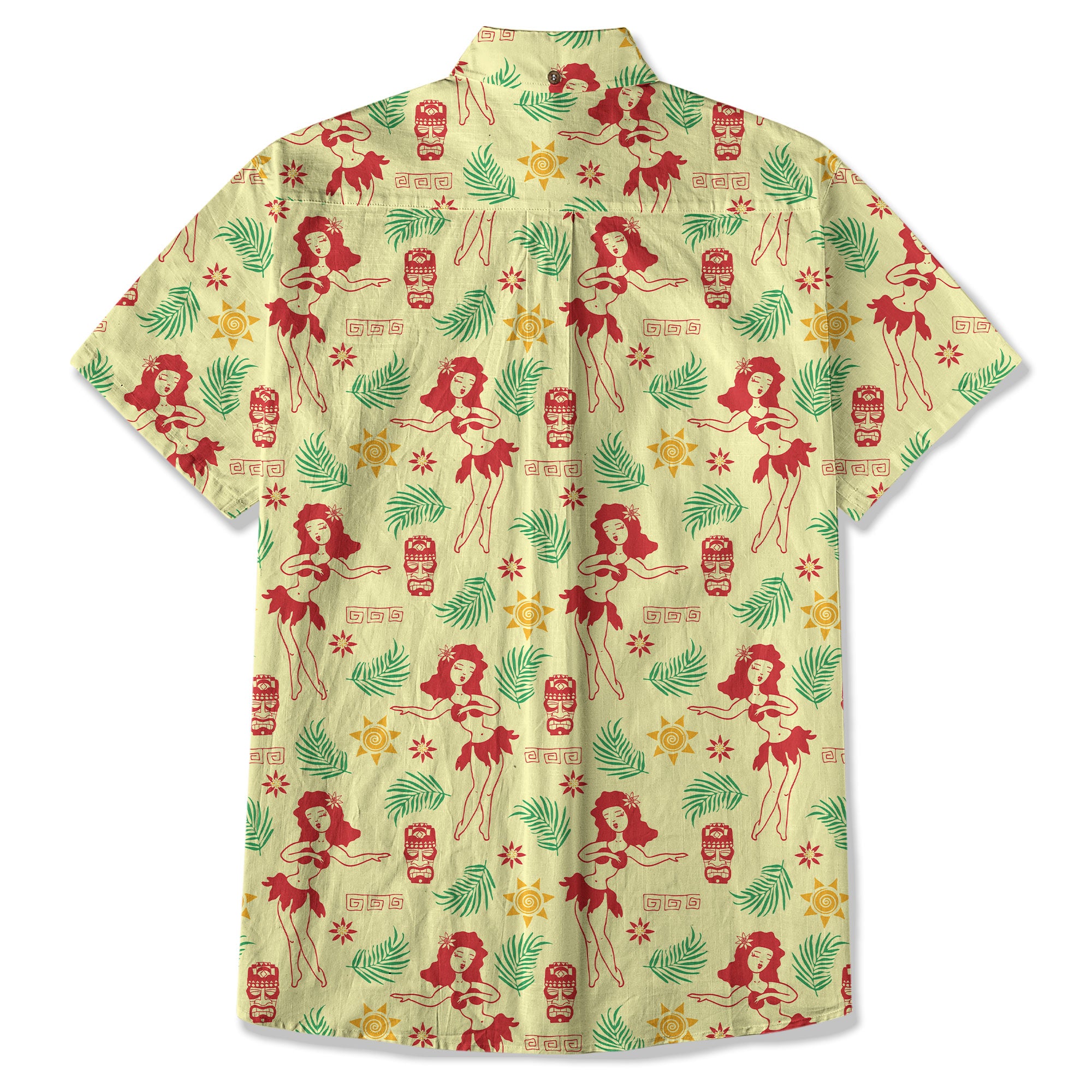 Tribal Tiki Hula Hawaiian Shirt