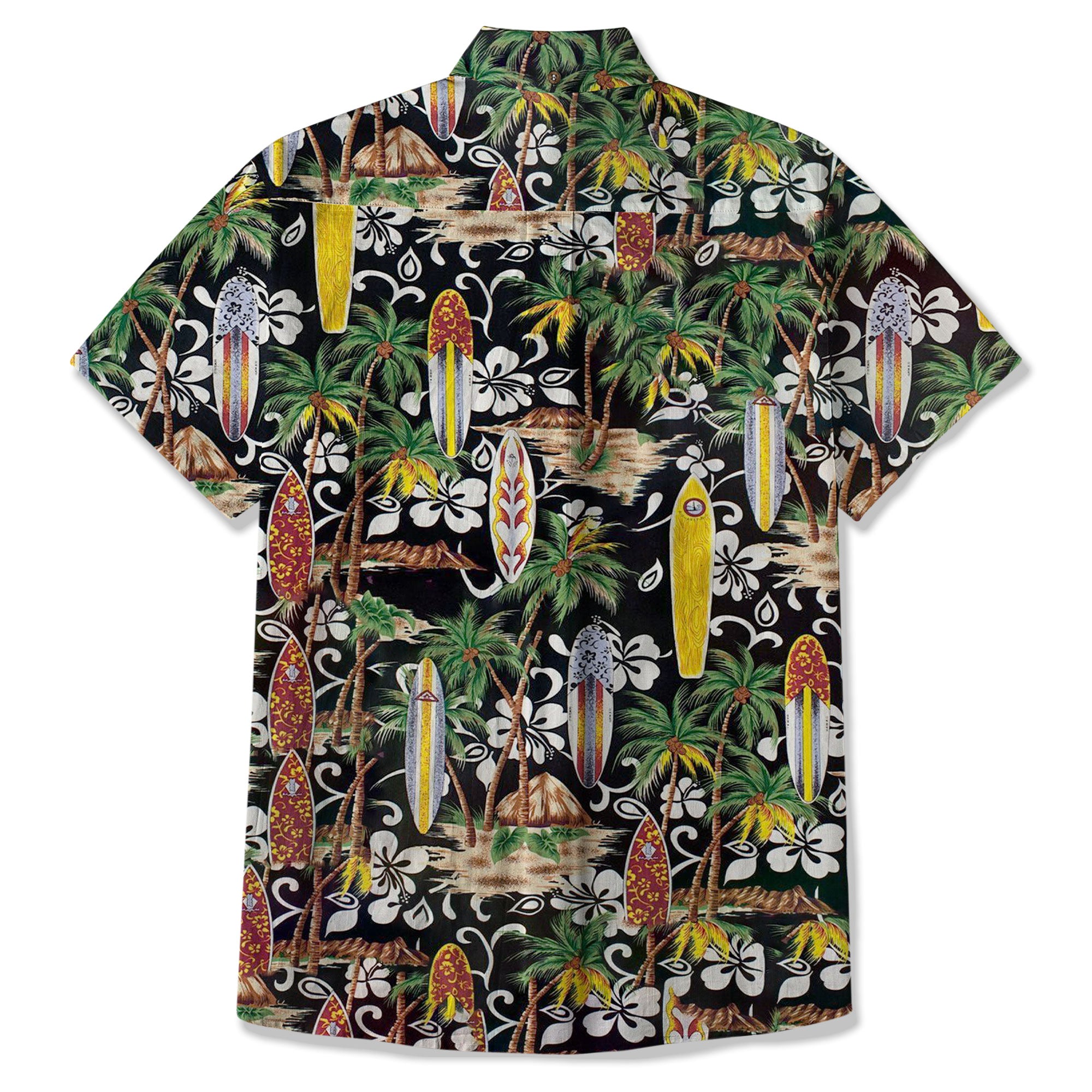 Aloha Hibiscus Flowers Hawaii Shirt, Surfing Hawaiian Shirt - The Palmix
