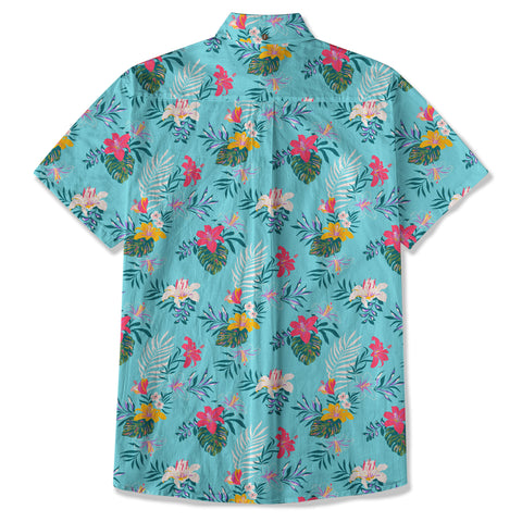 Hibiscus Flowers Hawaiian Shirt 5