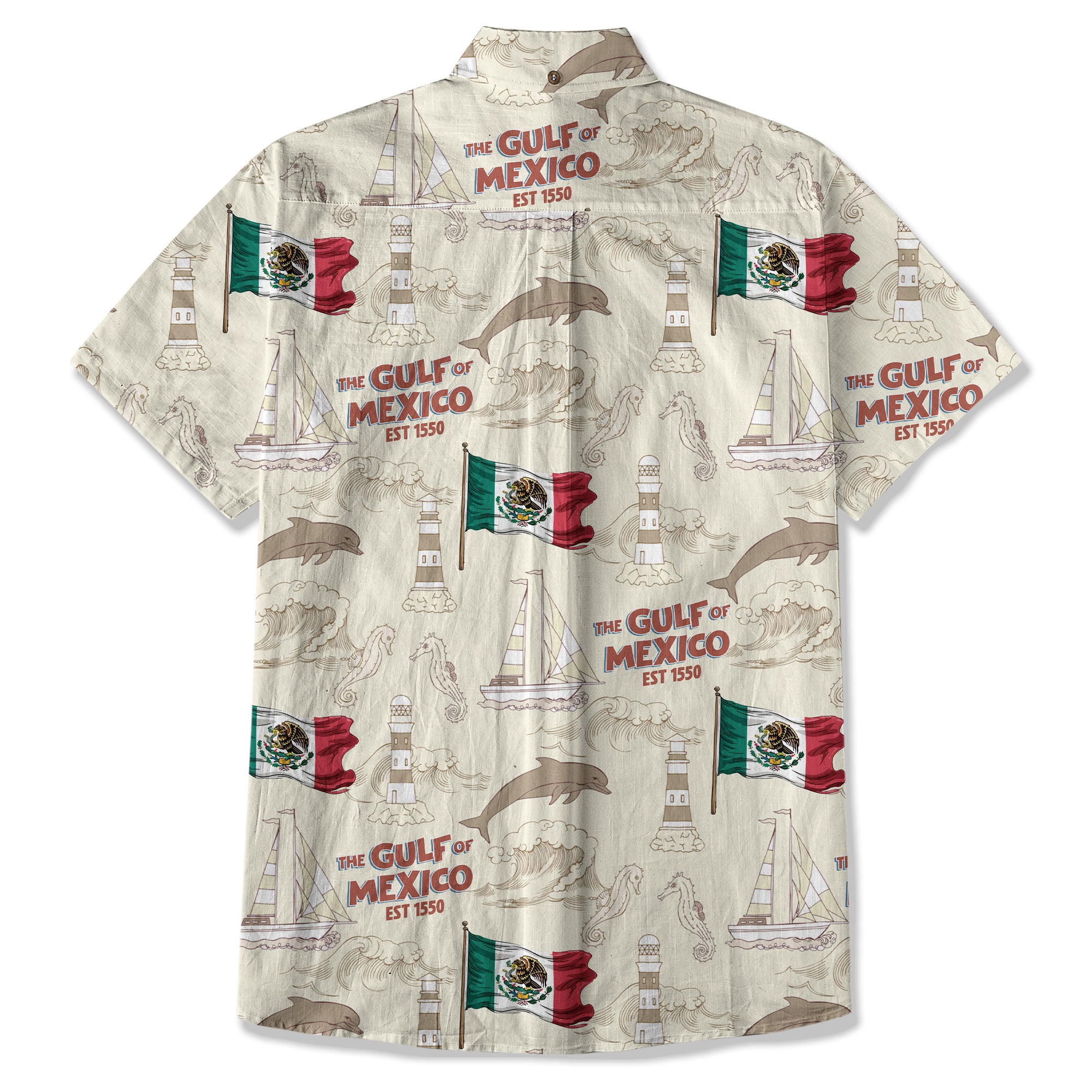 Gulf of Mexico Hawaiian Shirt For Men Women, Gulf Coast Shirt