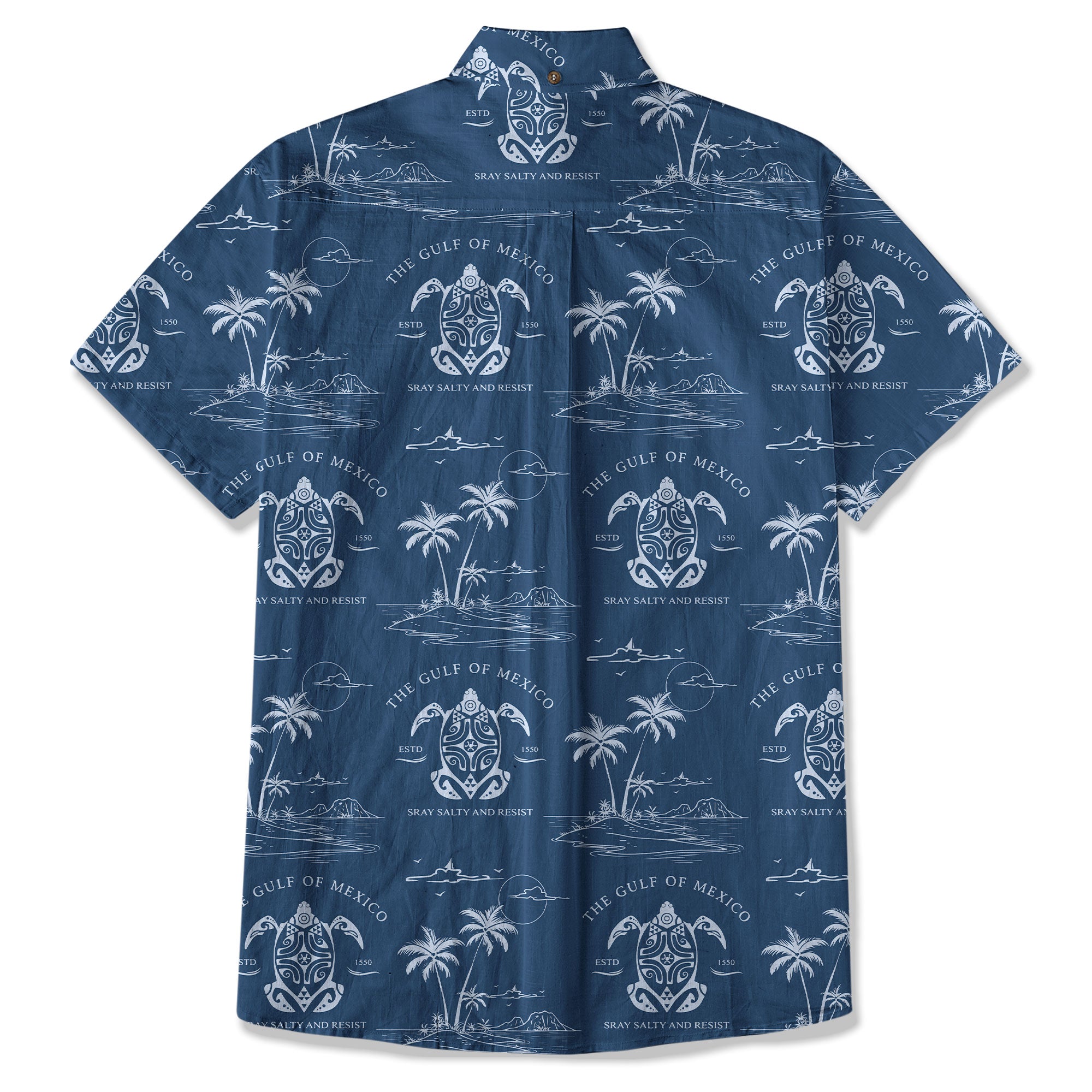 Gulf Of Mexico Hawaiian Shirt, Turtle Ocean Hawaii Shirt