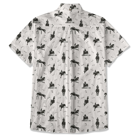 Horseshoes Rose Kentucky Hawaiian Shirt Derby Day