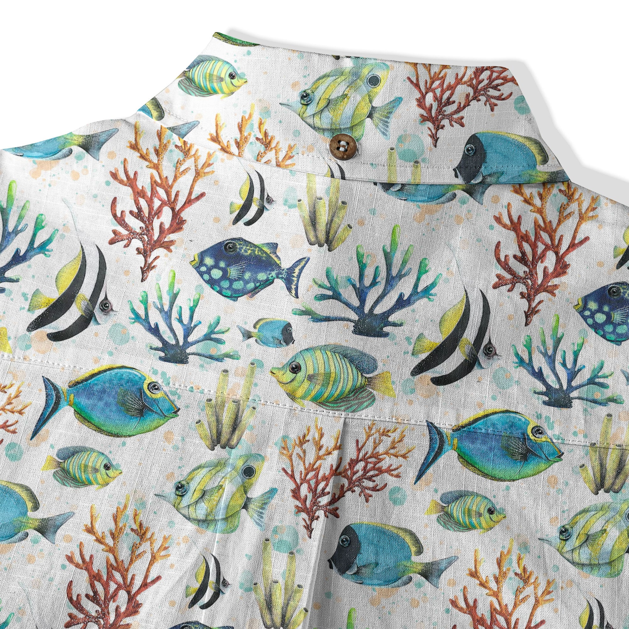 Ocean Animal Aloha Hawaiian Shirt, Sea Life Button Up Hawaii Shirt - The Palmix