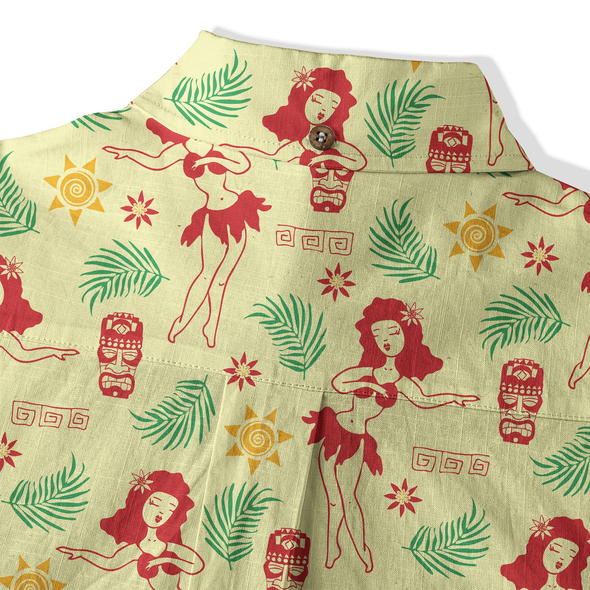 Tribal Tiki Hula Hawaiian Shirt