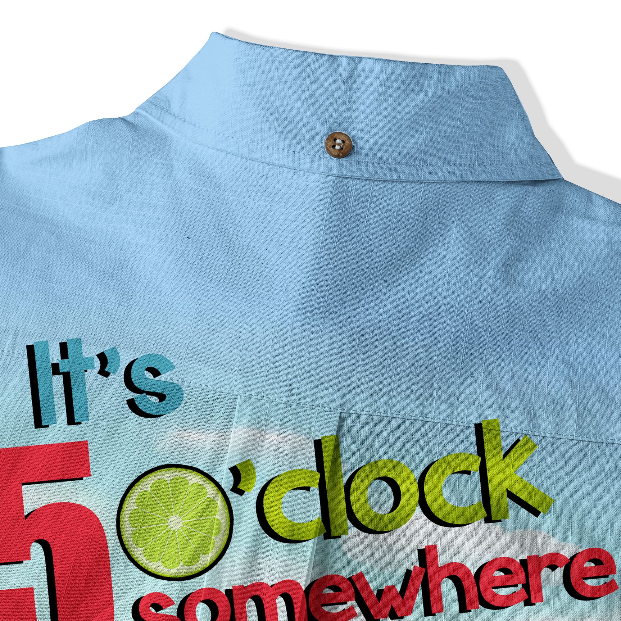 It's 5 O'clock Somewhere Hibiscus Flowers Hawaii Shirt, Aloha Parrot Hawaiian Shirt - The Palmix