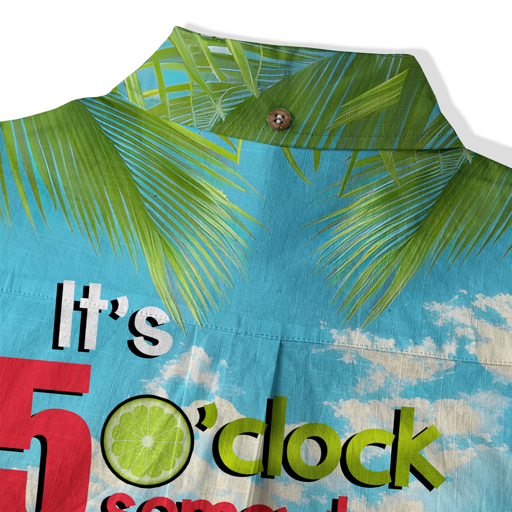 Parrots Drinking Margarita Hawaiian Shirt, It's 5 O'clock Somewhere Hawaii Shirt - The Palmix
