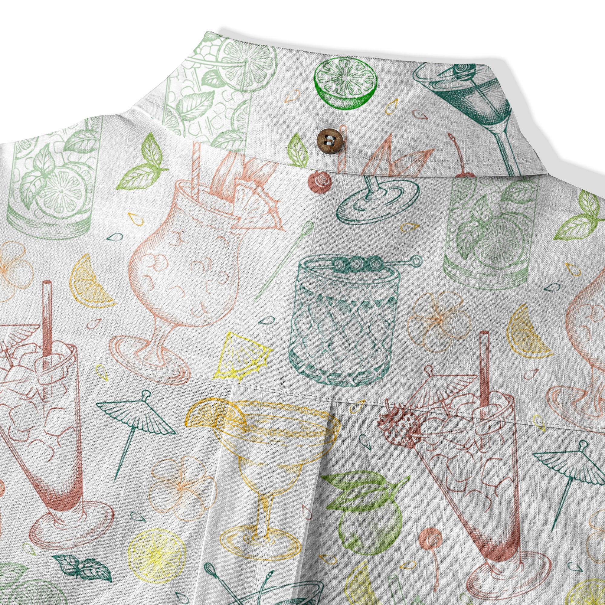Cocktail Aloha Hawaii Shirt, Tropical Drinks Summer Vibes Hawaii Shirt