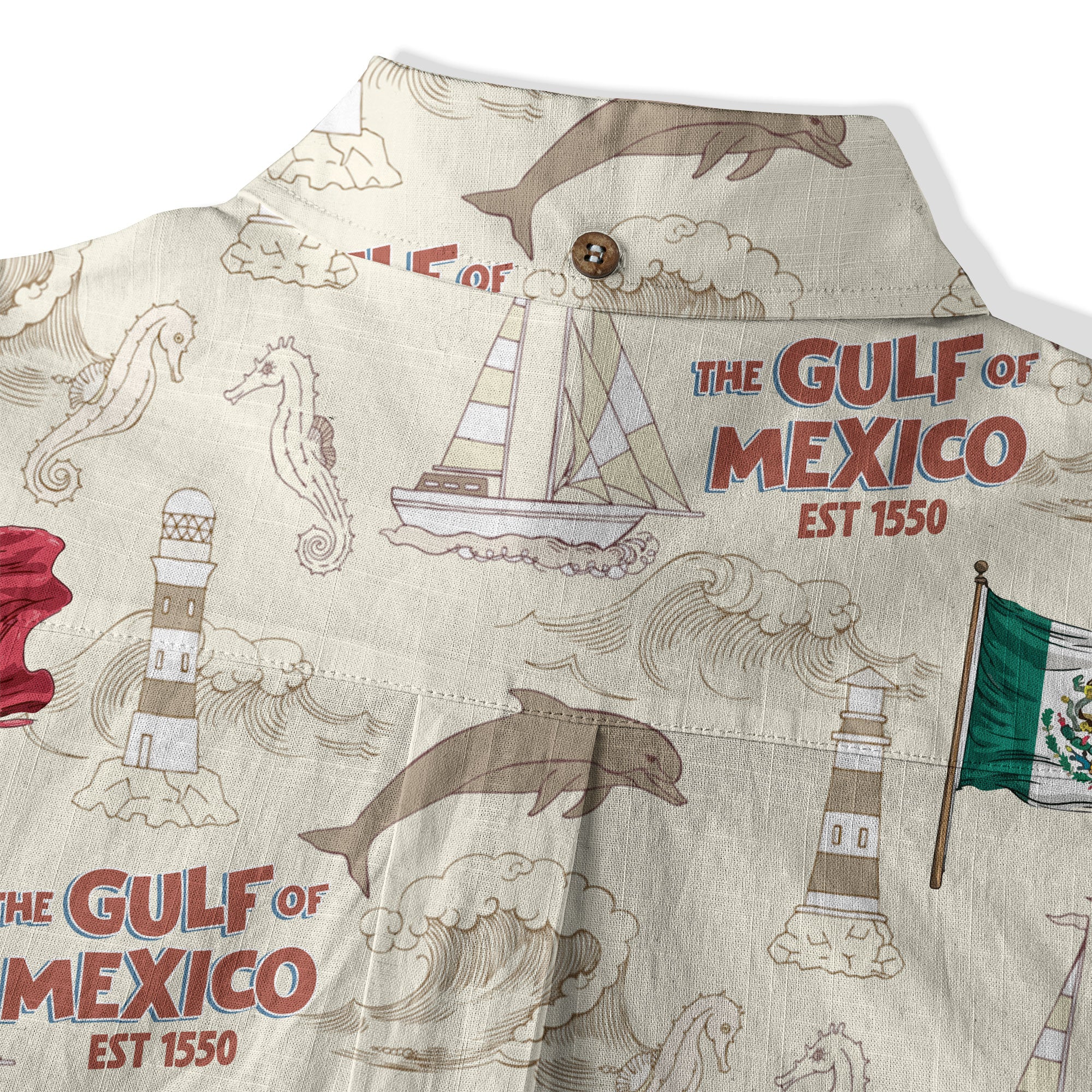 Gulf of Mexico Hawaiian Shirt For Men Women, Gulf Coast Shirt