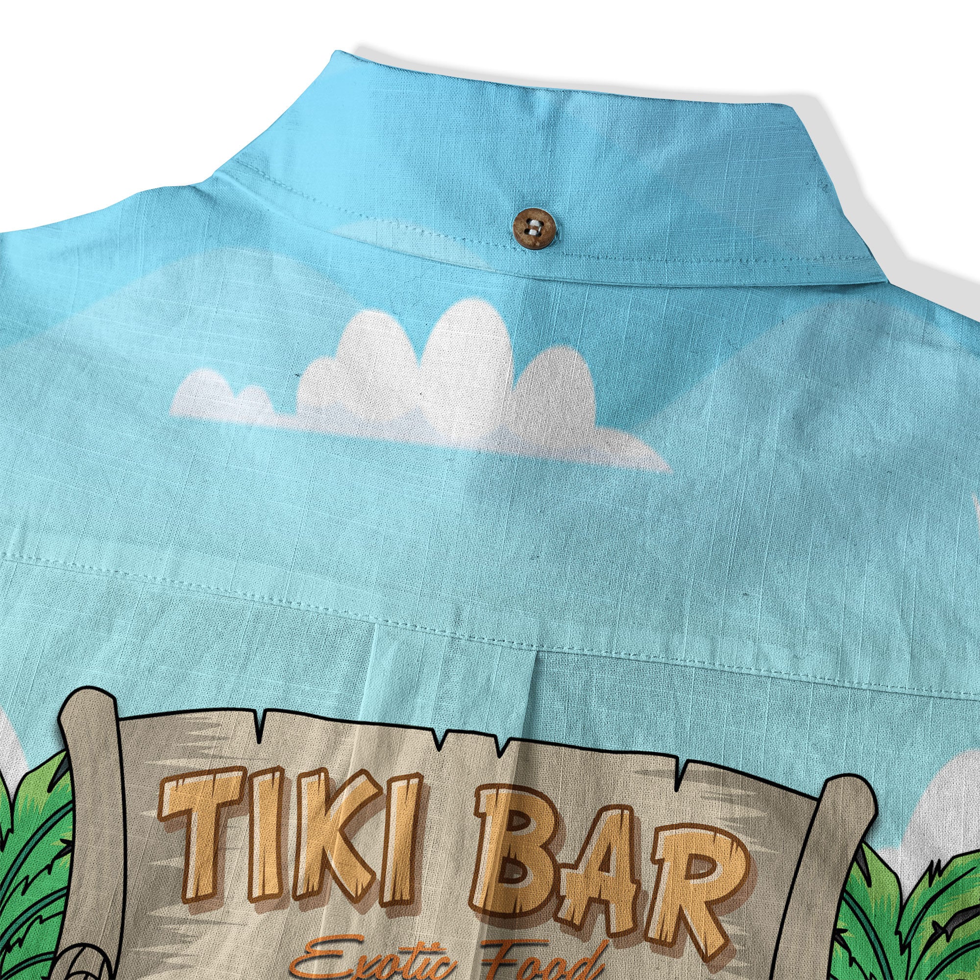 3D Tiki Head Hawaii Shirt, Tiki Bar Hibiscus Flowers Hawaiian Shirt