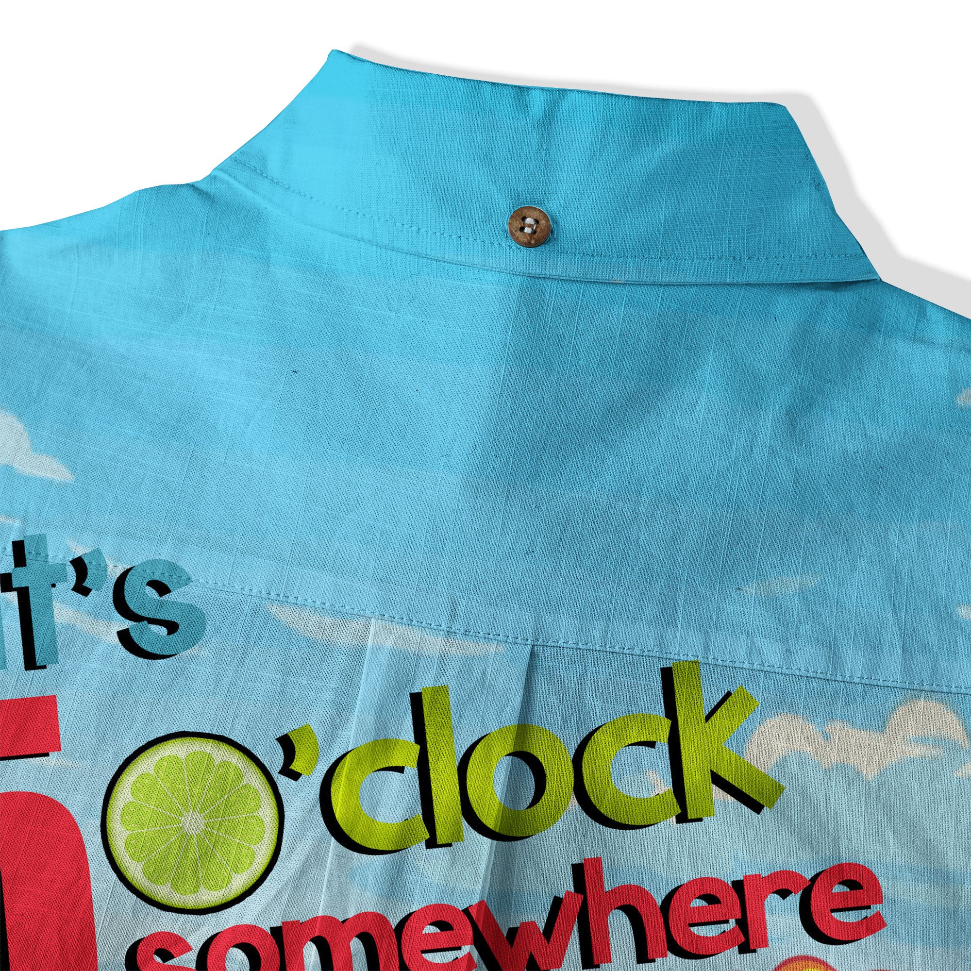 It's 5 O'clock Somewhere Tiki Hawaii Shirt, 3D Tiki Surfing Summer Vibes Hawaii Shirt