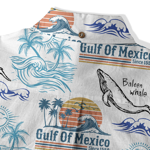 The Gulf Of Merico Est 2050 Hawaiian Shirt, Ocean Animals Hawaii Shirt