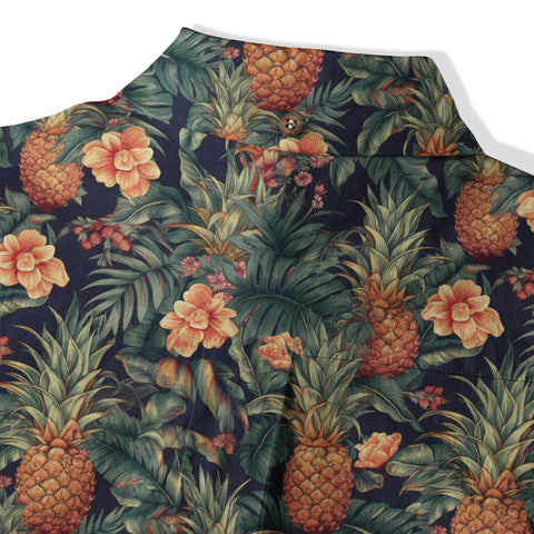 Hawaii Flowers Seamless Patterns Hawaiian Shirt For Men, Aloha Floral Pattern Hawaii Shirt
