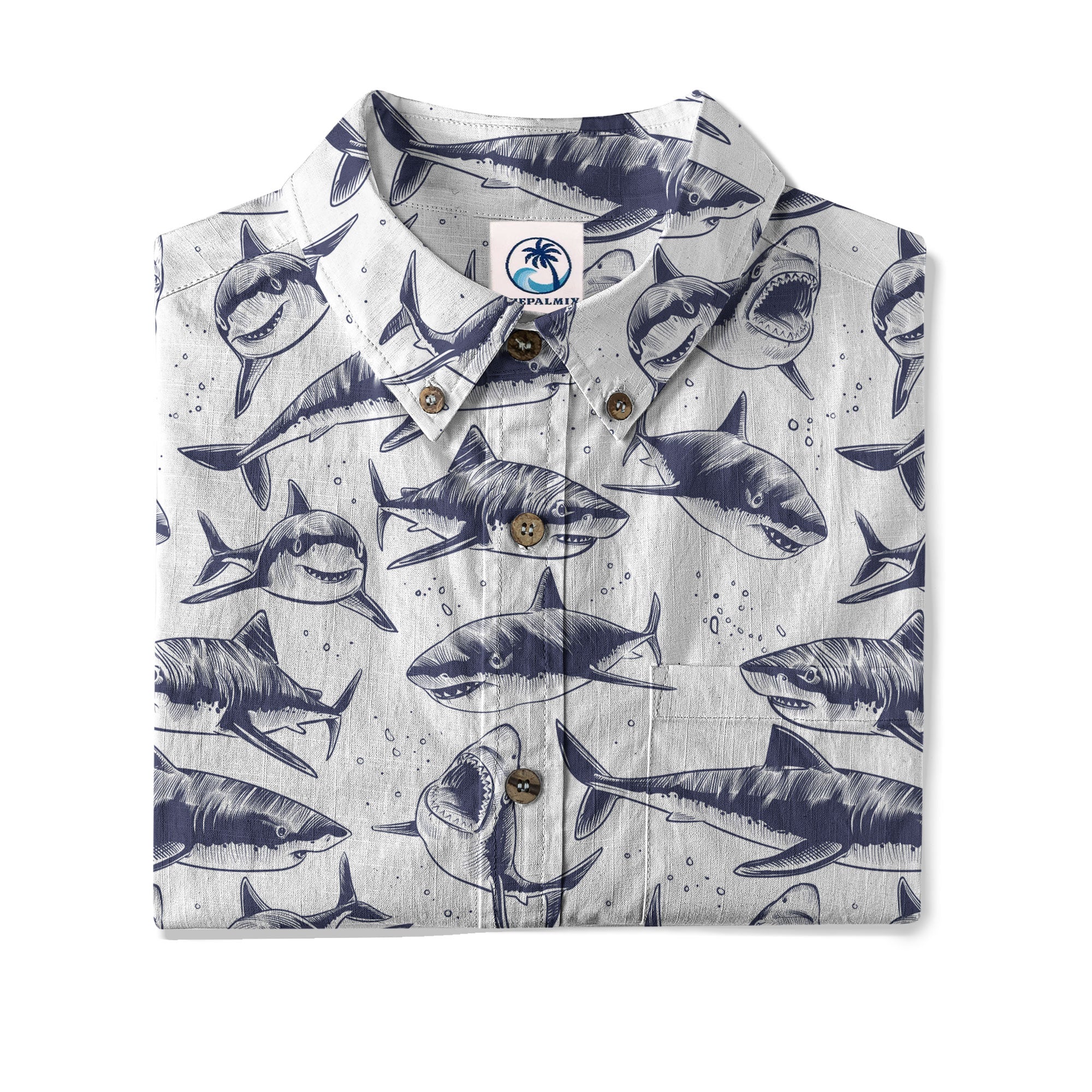 Beach Party Shark Hawaiian Shirt, Shark Hawaii Shirt