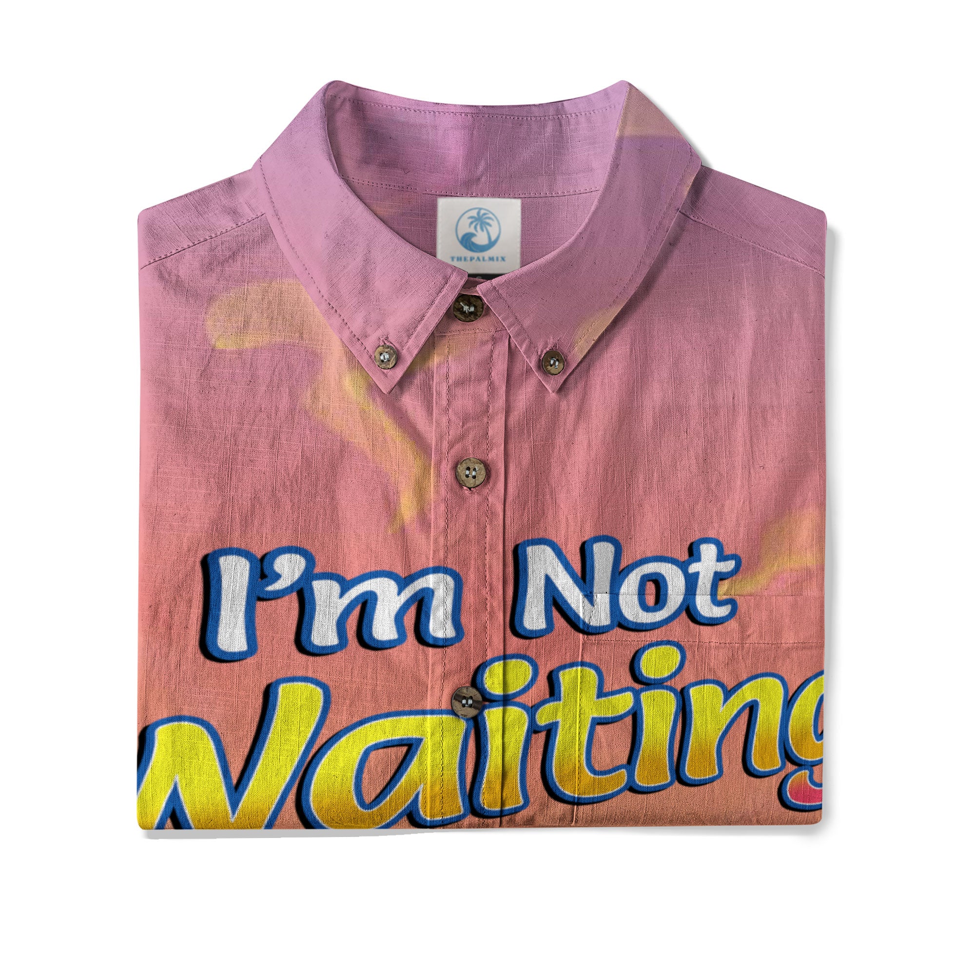 Retro Shark Hibiscus Drink Short Sleeve Shirt, I'm Not Waiting Until 5 Shirt - The Palmix