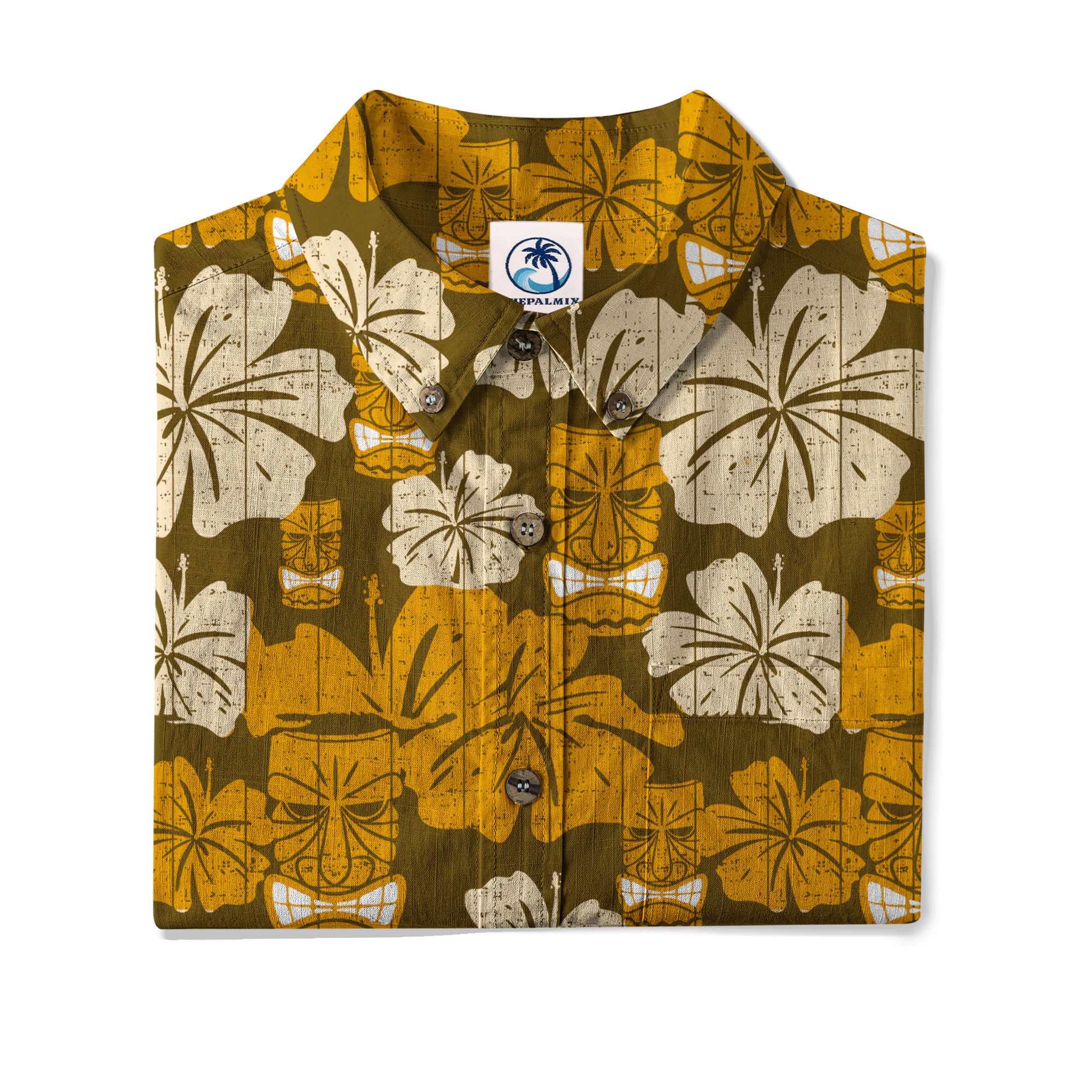 Hawaiian Tiki Pattern Hawaii Shirt