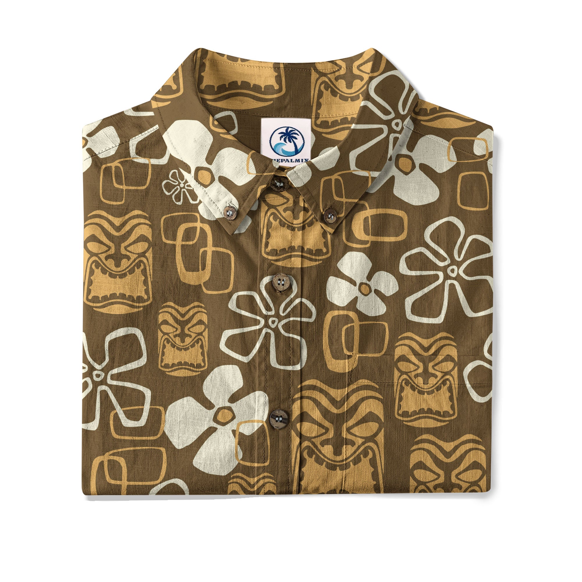 Tribal Tiki Hula Hawaiian Shirt