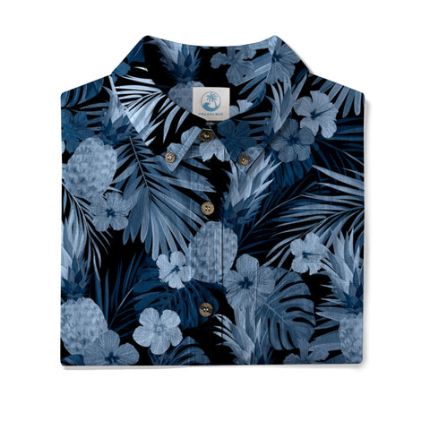 Summer Vibes Aloha Hawaii Shirt, Hibiscus Pineapple Hawaiian Shirt