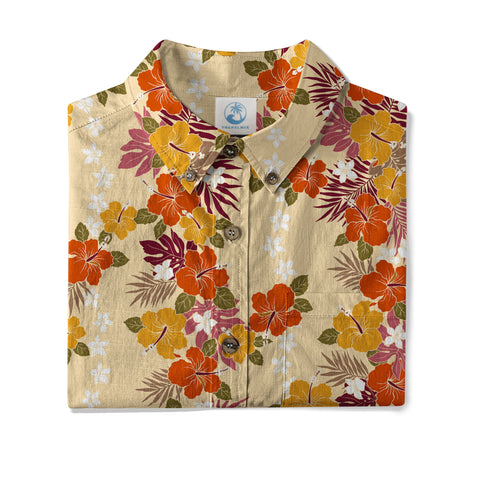Hibiscus Flowers Hawaiian Shirt, Aloha Hawaiian Shirt