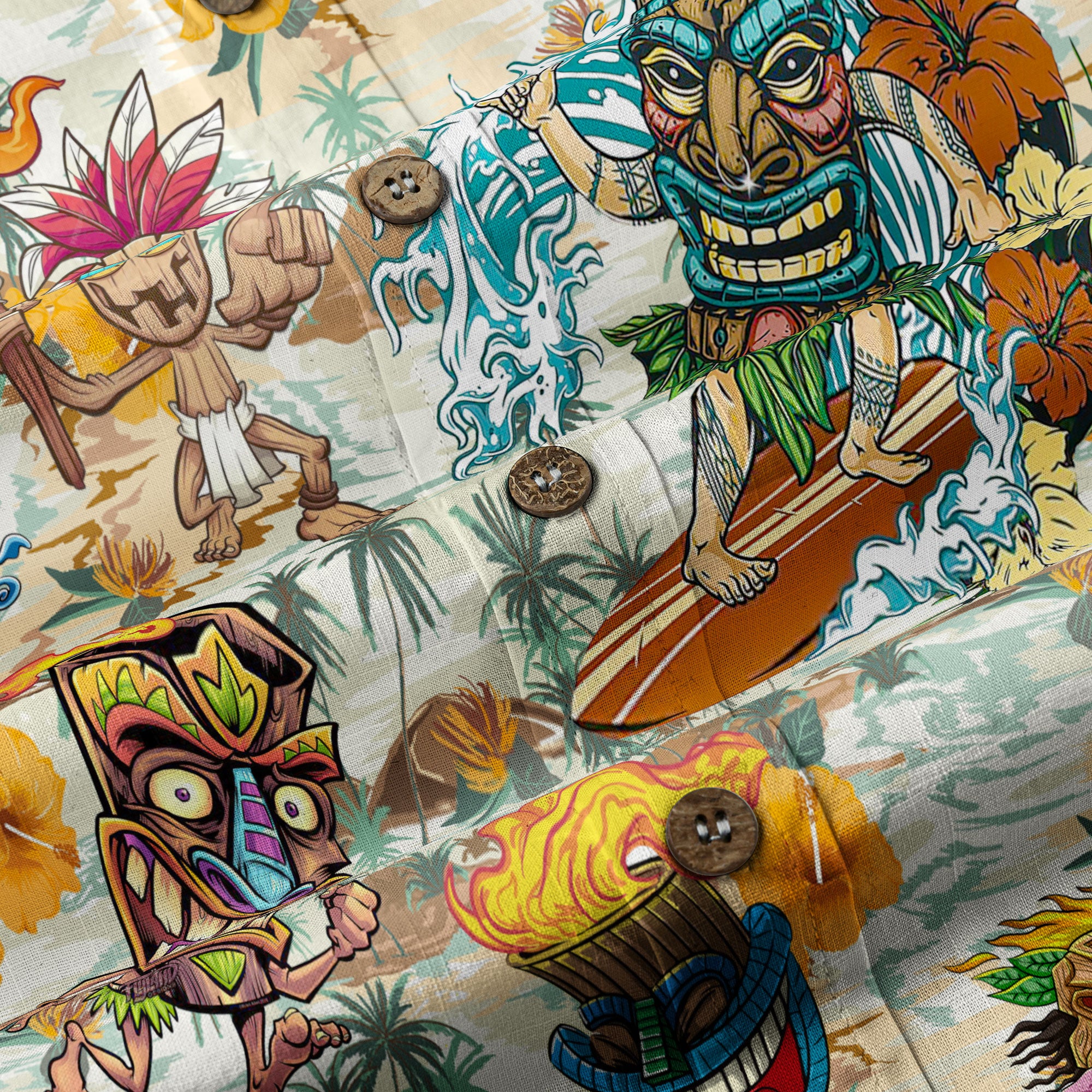 Tiki Mask Pattern_9
