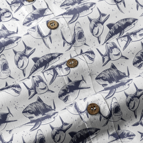 Beach Party Shark Hawaiian Shirt, Shark Hawaii Shirt