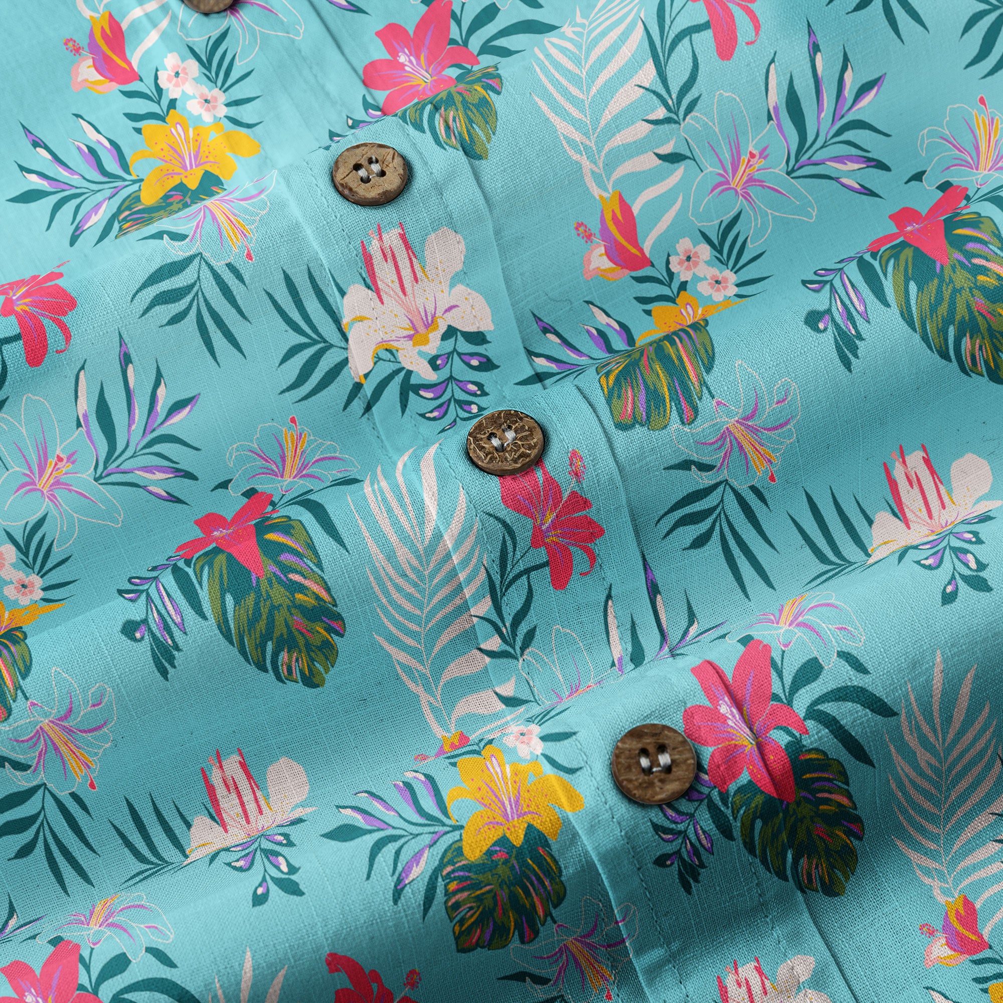 Aloha Hibiscus Flowers Hawaiian Shirt