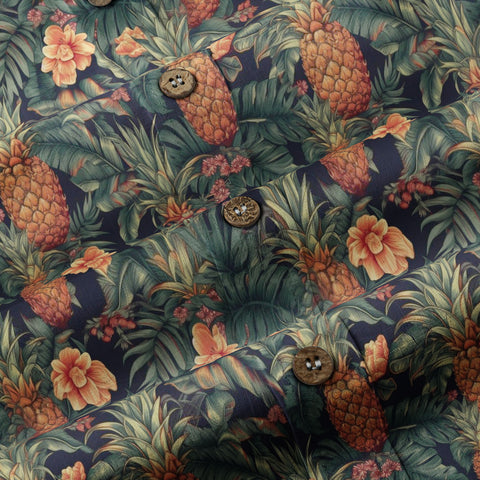 Hawaii Flowers Seamless Patterns Hawaiian Shirt For Men, Aloha Floral Pattern Hawaii Shirt