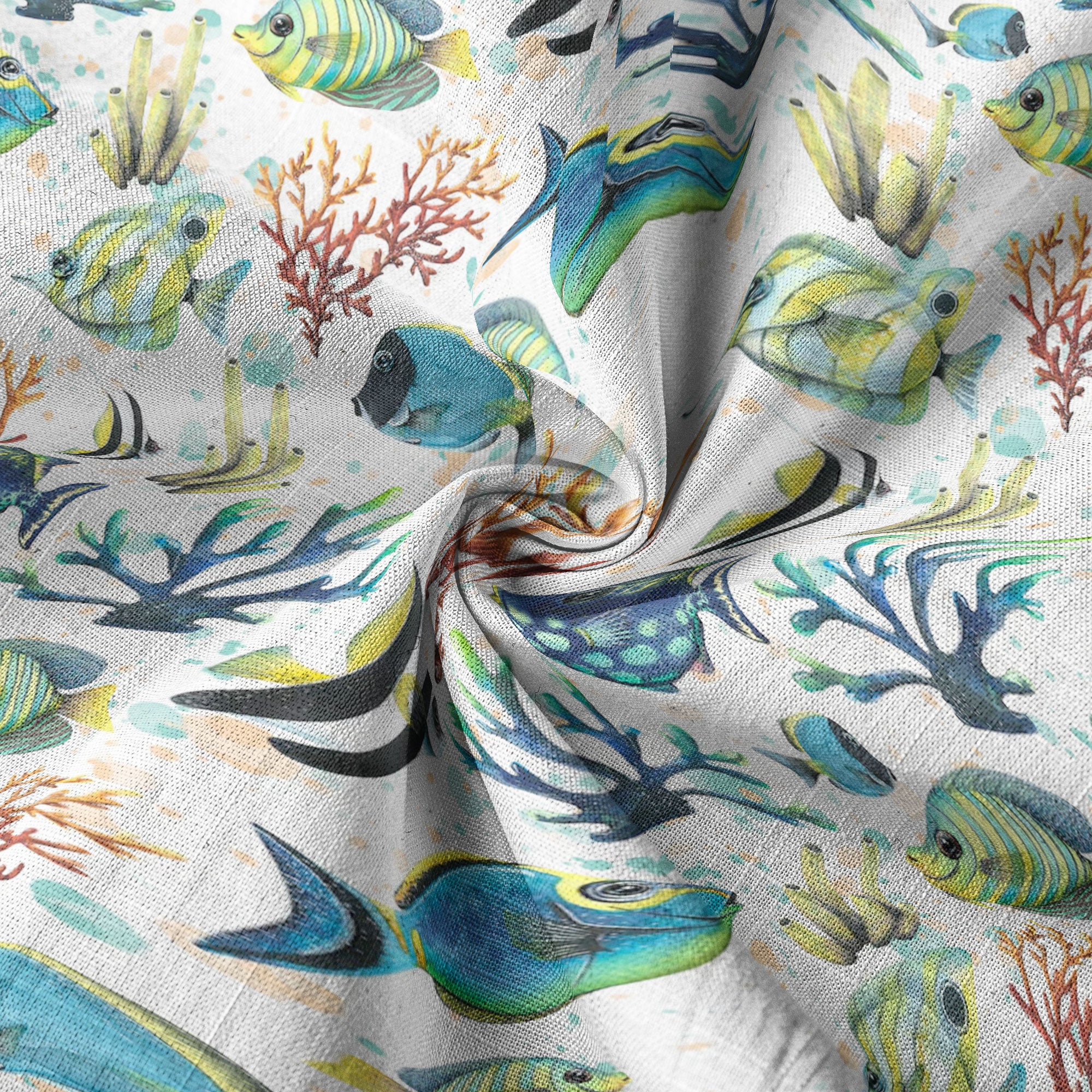 Ocean Animal Aloha Hawaiian Shirt, Sea Life Button Up Hawaii Shirt - The Palmix
