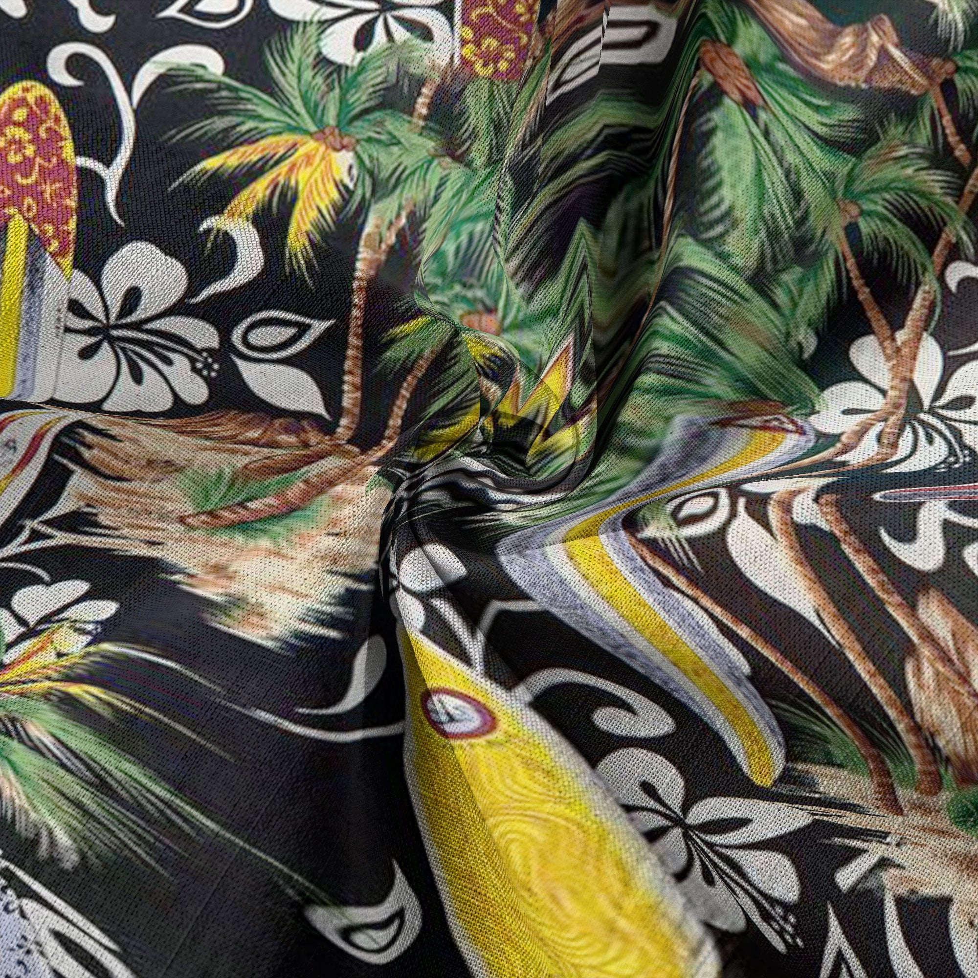 Aloha Hibiscus Flowers Hawaii Shirt, Surfing Hawaiian Shirt - The Palmix