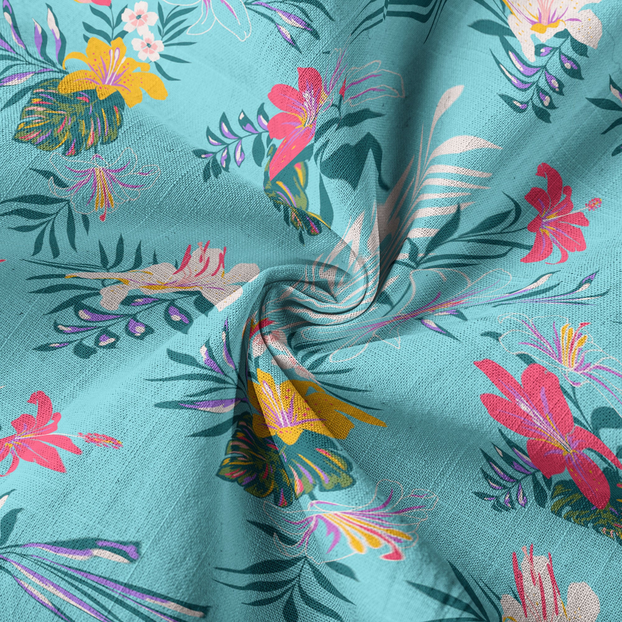 Aloha Hibiscus Flowers Hawaiian Shirt