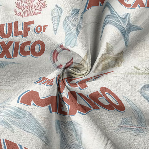 Gulf Of Mexico Hawaiian Shirt For Men Women, Mexico Gulf Coast Button Up Shirt