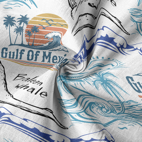 The Gulf Of Merico Est 2050 Hawaiian Shirt, Ocean Animals Hawaii Shirt