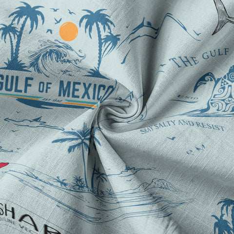 The Gulf Of Merico Est 2050 Hawaiian Shirt, Ocean Animals Hawaii Shirt