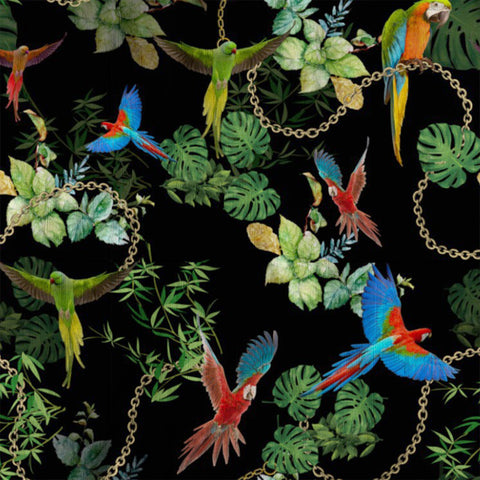 Parrot Colorful Hawaiian Shirt, Aloha Summer Beach Hawaii Shirt - The Palmix