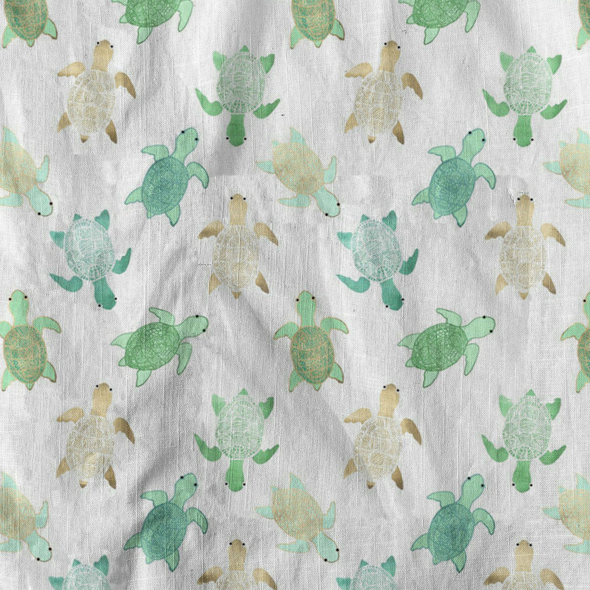 Turtle Aloha Shirt, Turtle Ocean Hawaiian Shirt - The Palmix