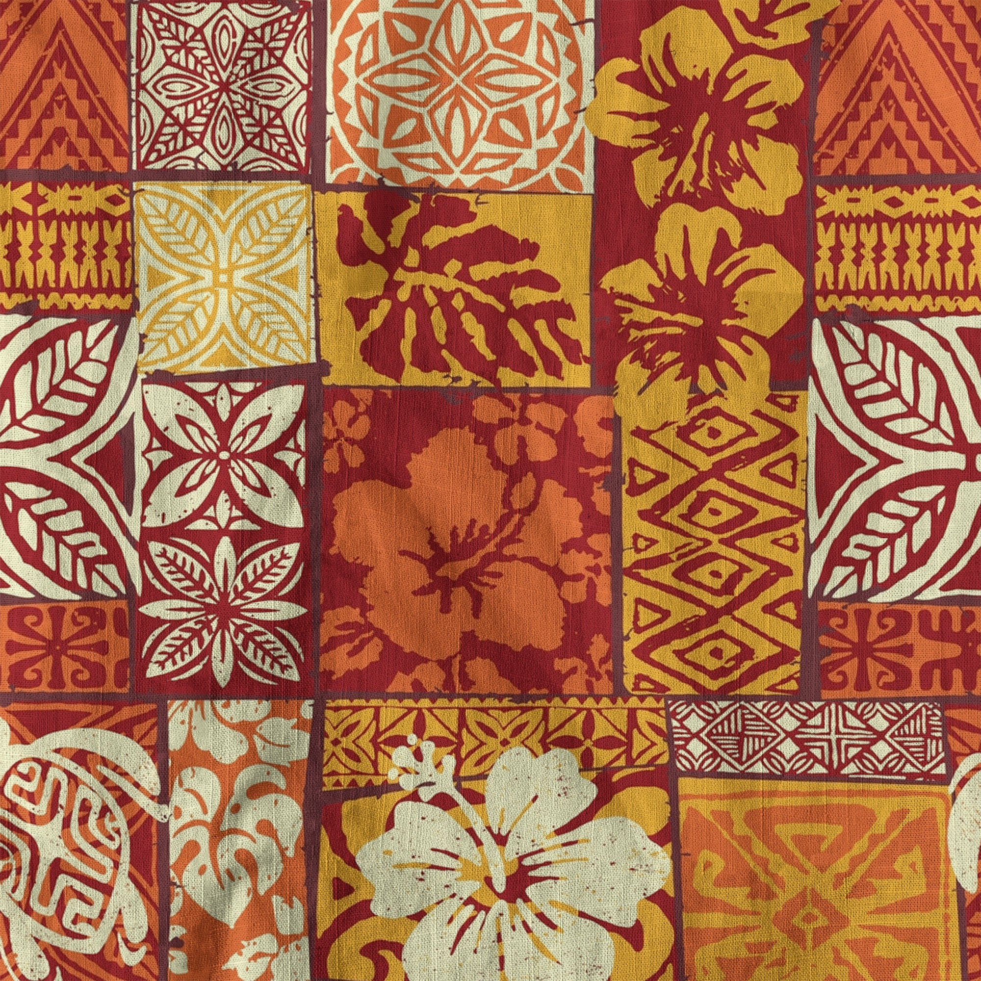 Floral Pattern Short Sleeve Luau Beach Aloha Hawaiian Shirt - The Palmix