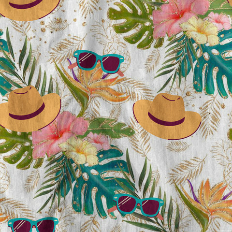 Sunset Summer Hawaiian Shirt, Beach Tropical Hawaiian Shirt - The Palmix