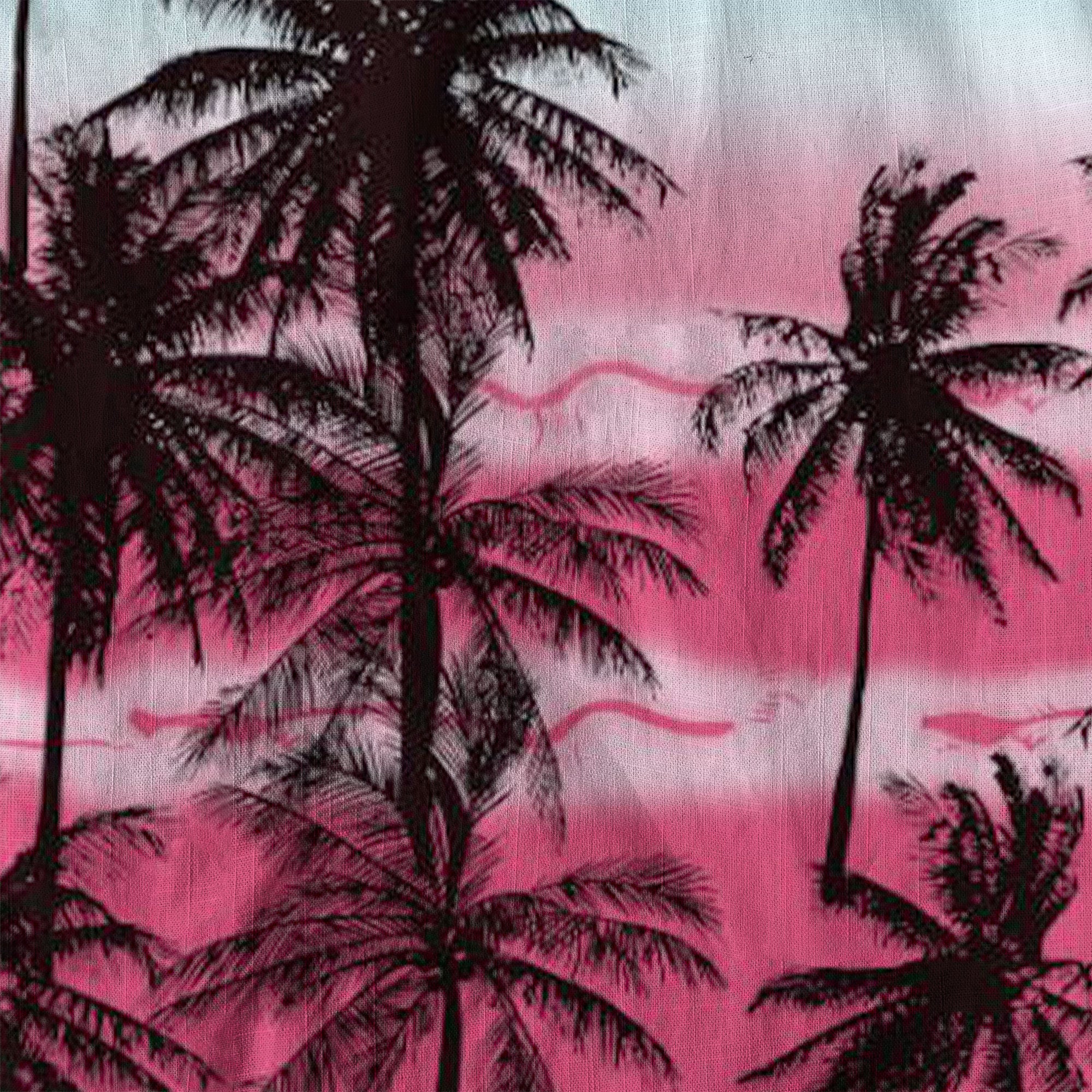 Coconut Trees Pattern Hawaii Shirt, Summer Beach Shirt - The Palmix