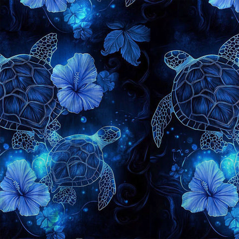 Ocean Animals Hawaiian Button Up Shirt, Sea Hawaii Shirt - The Palmix