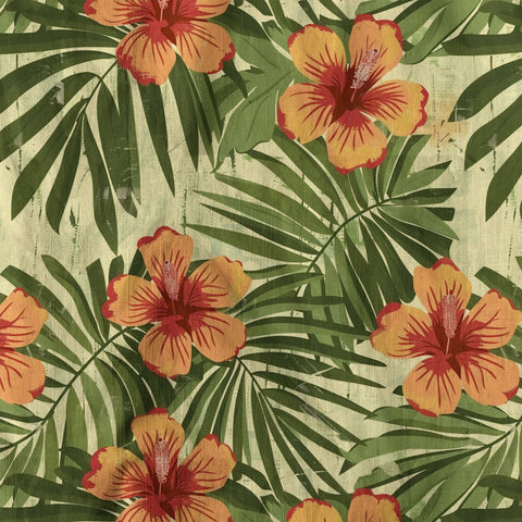 Vintage Aloha Hibiscus Flowers Hawaii Shirt, Floral Hawaiian Button Down Shirt - The Palmix